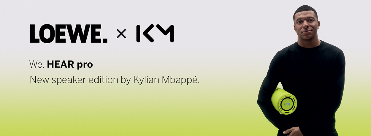 loewe kylian mbappe we hear pro